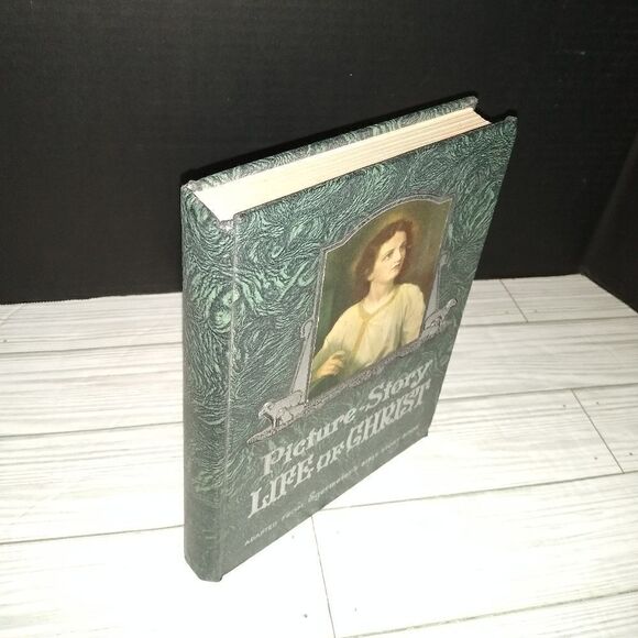 PICTURE STORY LIFE OF CHRIST Adapted from Egermeier's Bible Story Book 1940 HC - Picture 7 of 7